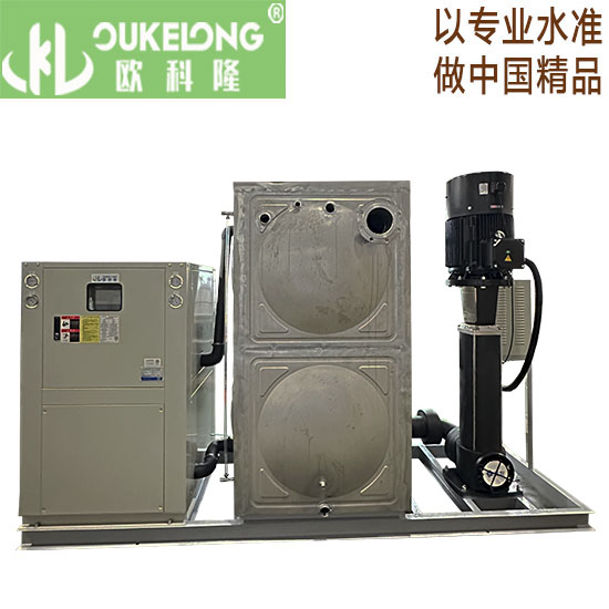 20匹撬装分体式冷水机